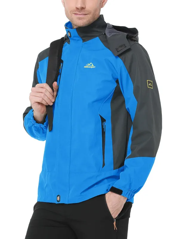 Men's Water-Repellent Softshell Jacket made by Tacvasen