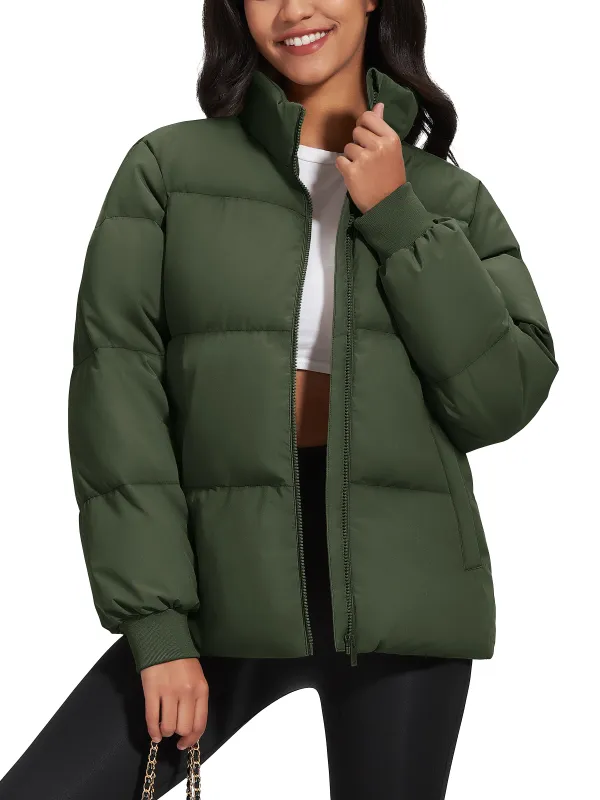 Women's Winter Down Puffer Jackets made by Tacvasen
