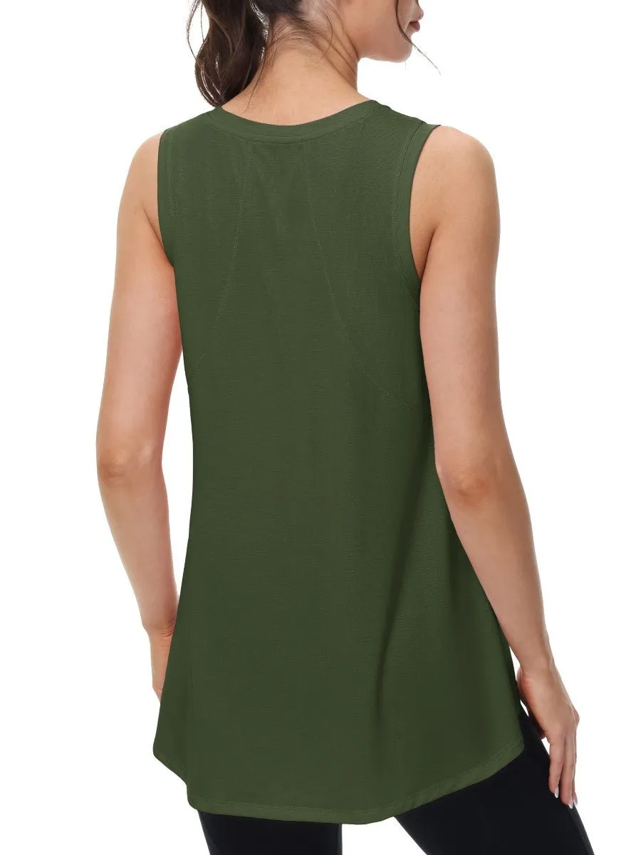 Women's Loose Fit Workout Tank Tops sold by Tacvasen product image thumbnail 2
