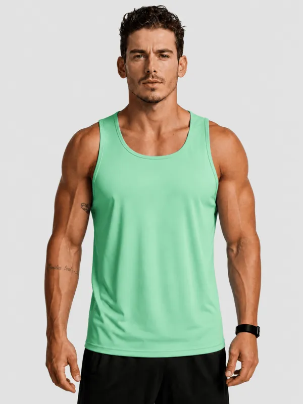 Men's UPF 80+ Moisture Wicking Sport Vests made by Tacvasen