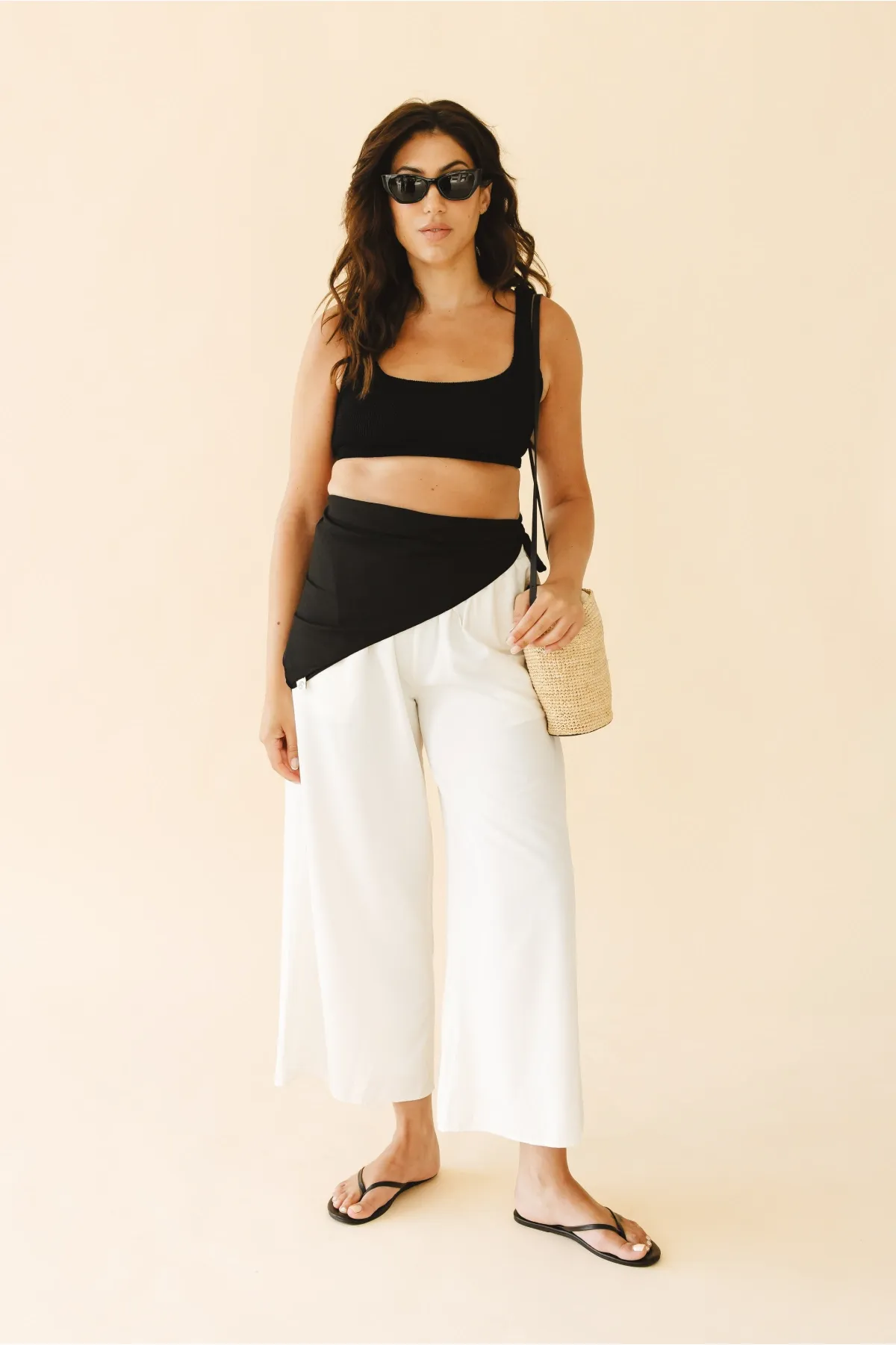 The Sunscarf in Black sold by Tied Sunwear product image thumbnail 3