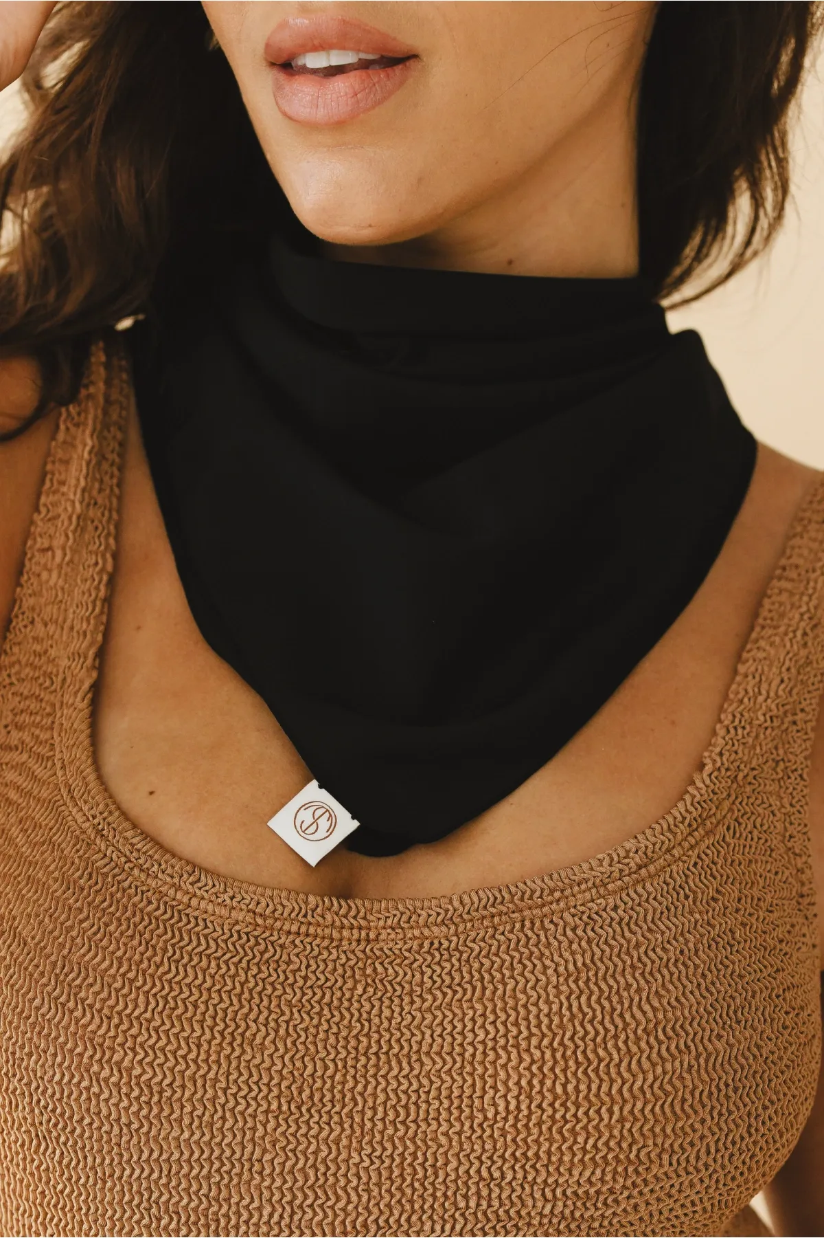 The Sunscarf in Black sold by Tied Sunwear product image thumbnail 5