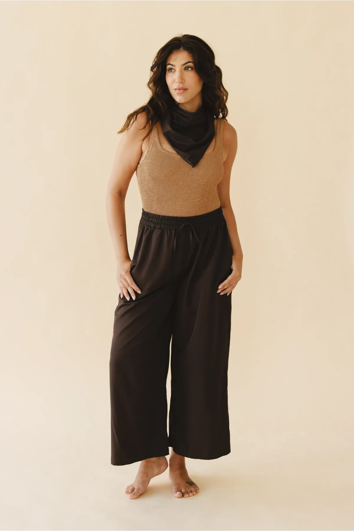 The Sunscarf in Black sold by Tied Sunwear product image thumbnail 4