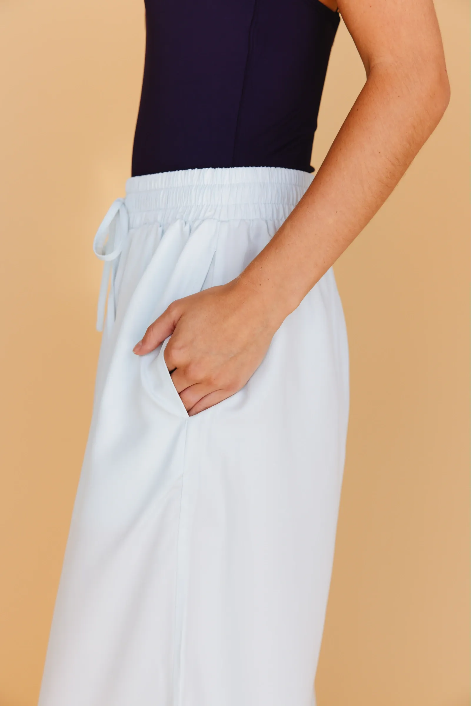 Karie Wide Leg Pants in Blue sold by Tied Sunwear product image thumbnail 4