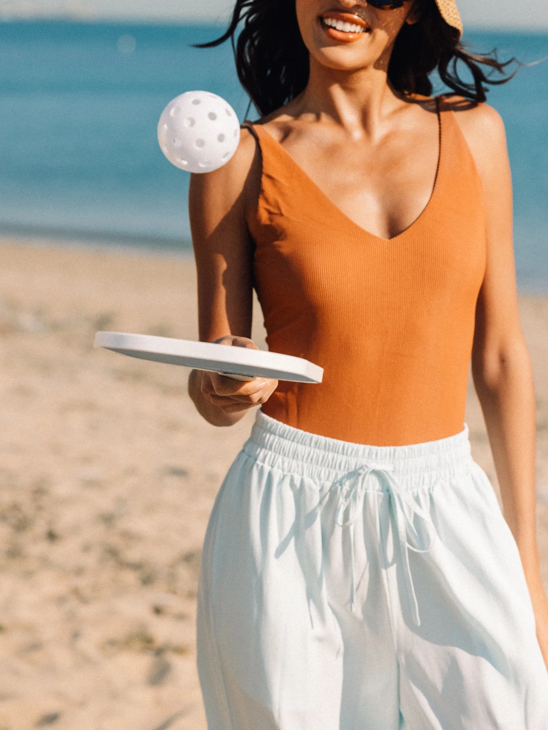 Karie Wide Leg Pants in Blue sold by Tied Sunwear product image thumbnail 2