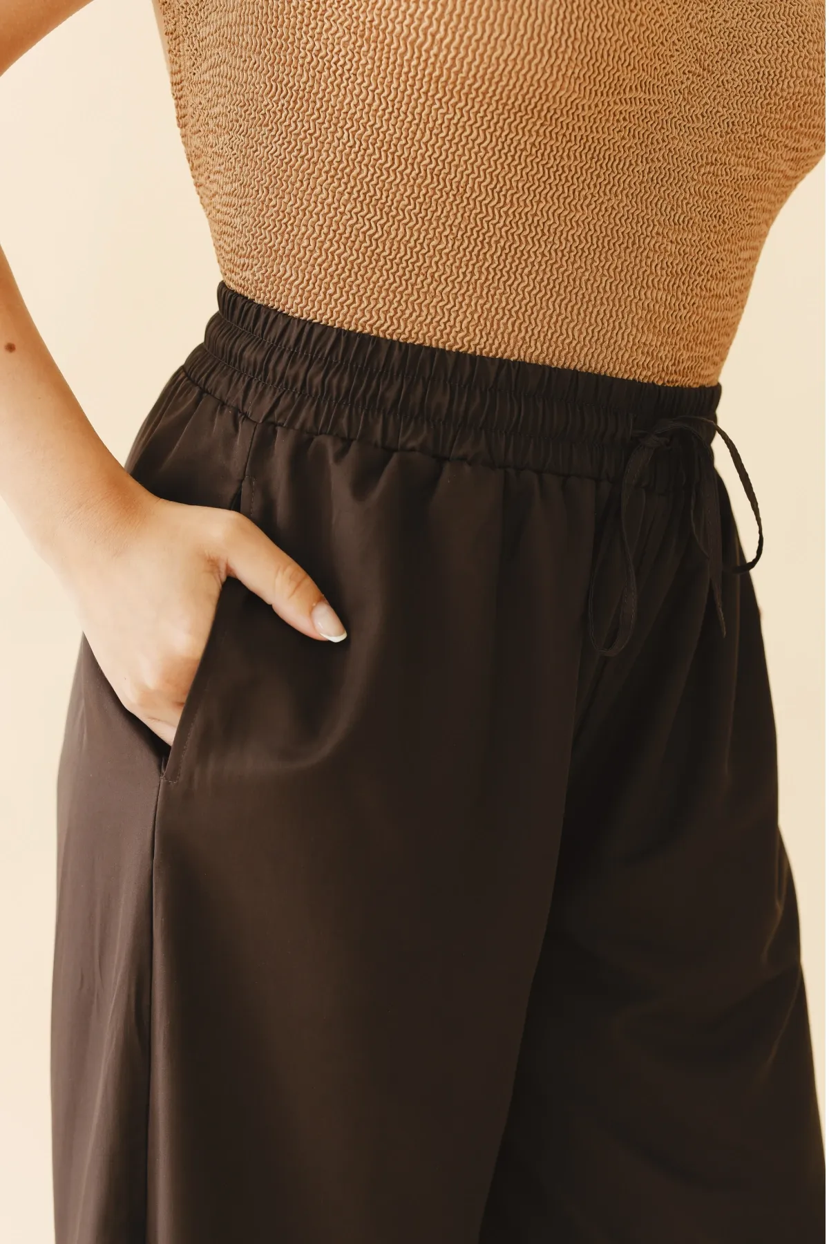Karie Wide Leg Pants in Brown sold by Tied Sunwear product image thumbnail 5