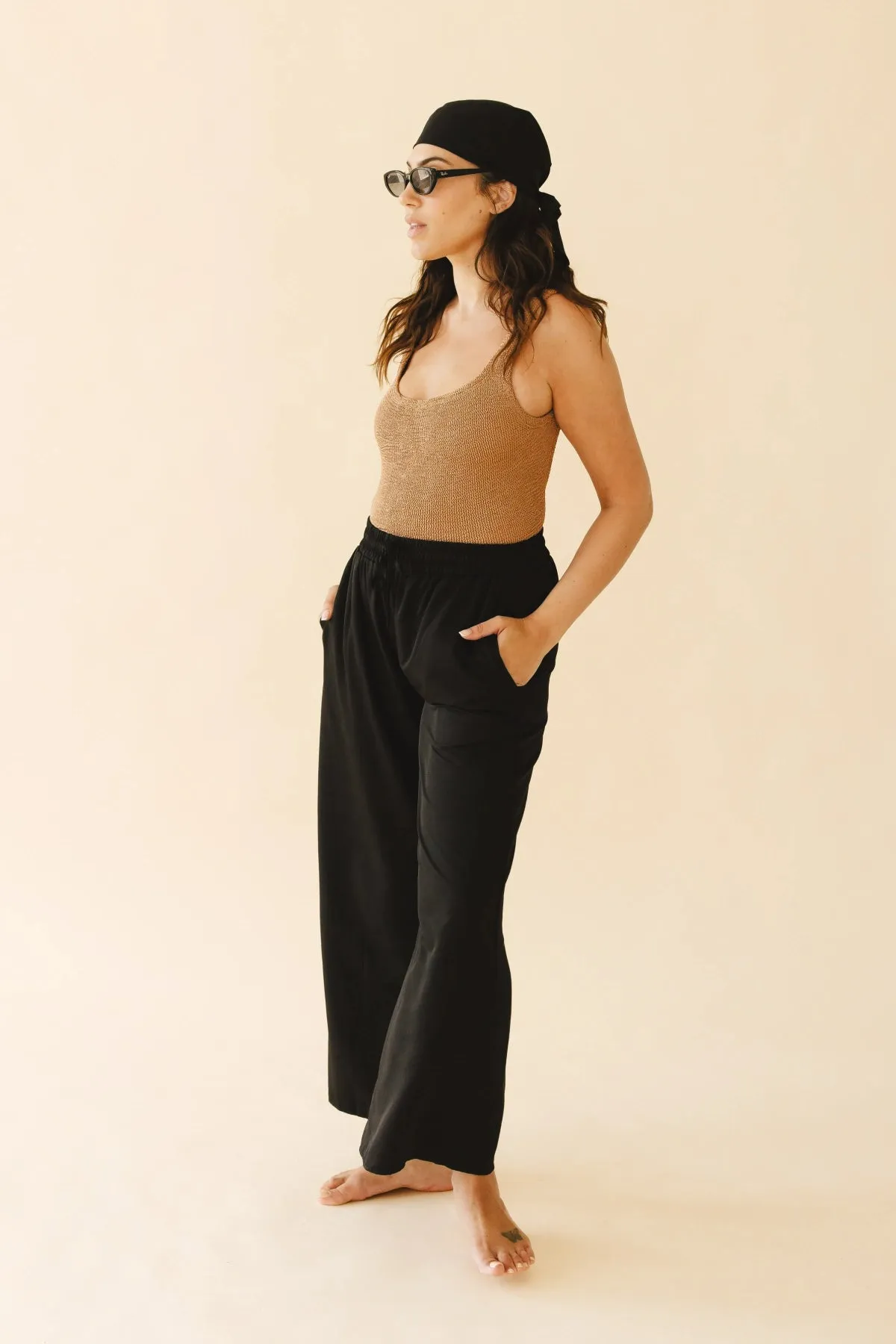 Karie Wide Leg Pants in Black sold by Tied Sunwear product image thumbnail 2