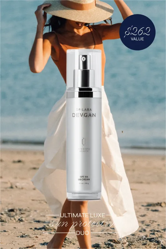 The Ultimate Luxe Sun Protective Duo with Cream Sunwrap sold by Tied Sunwear