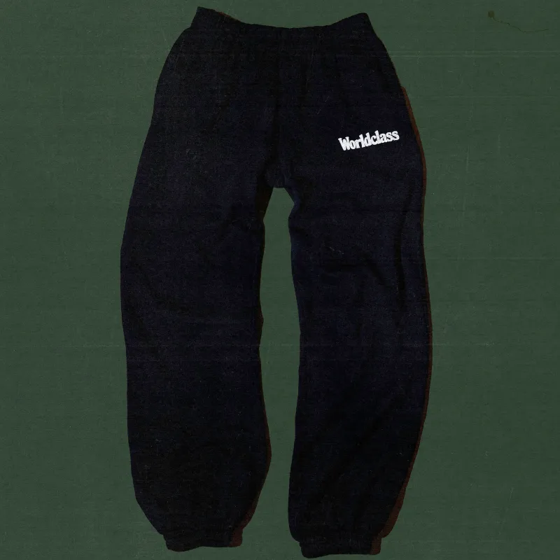 Signature Sweatpants in Black sold by Worldclass Clothing