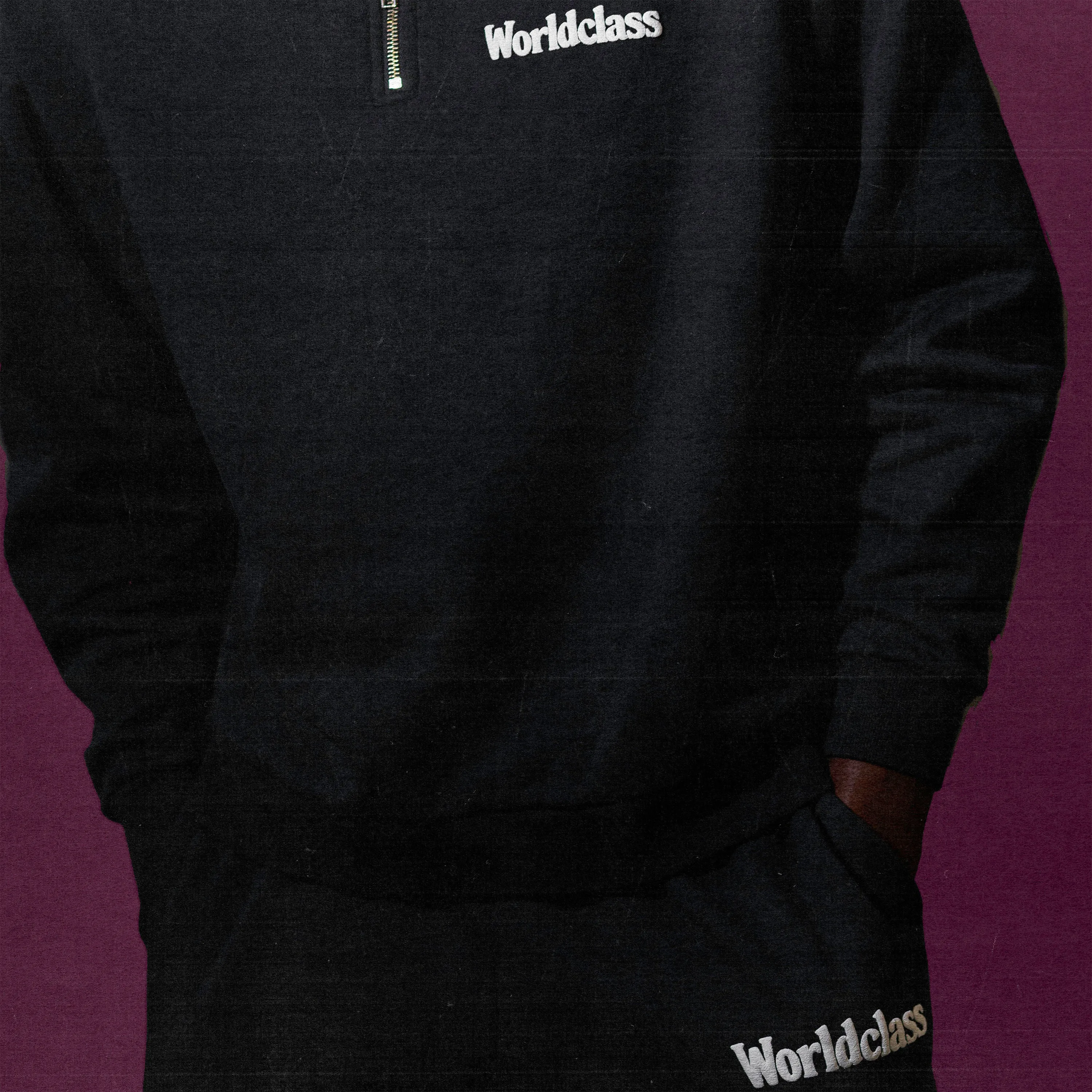 Signature Quarter Zip Sweatshirt sold by Worldclass Clothing product image thumbnail 4