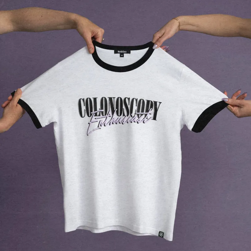 80s Colonoscopy Enthusiast Ringer Tee sold by Worldclass Clothing