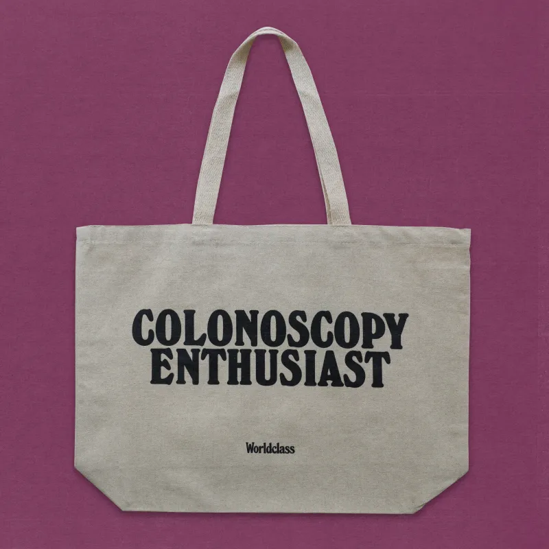 Colonoscopy Enthusiast Tote sold by Worldclass Clothing