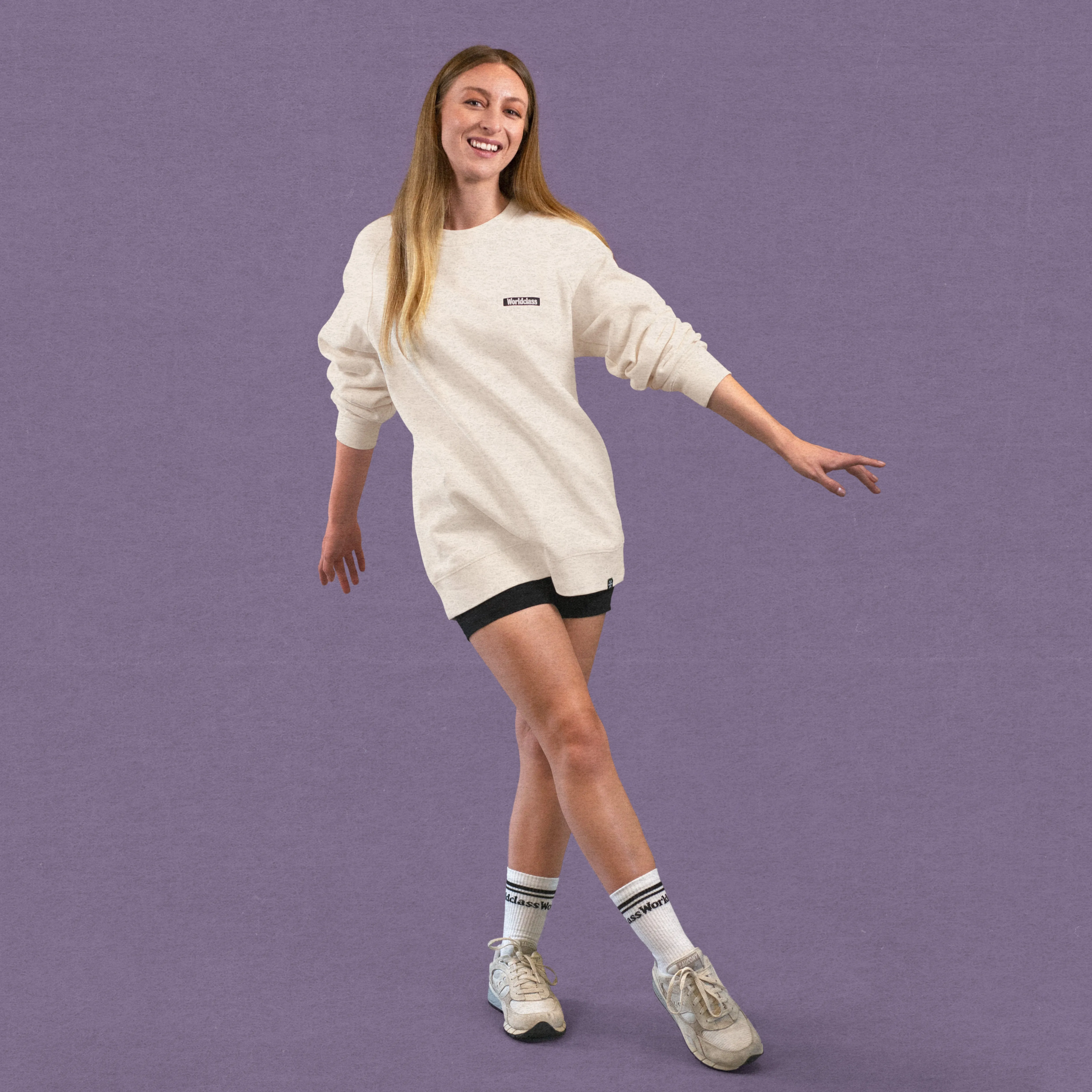 Patch Ecru Sweatshirt sold by Worldclass Clothing product image thumbnail 3