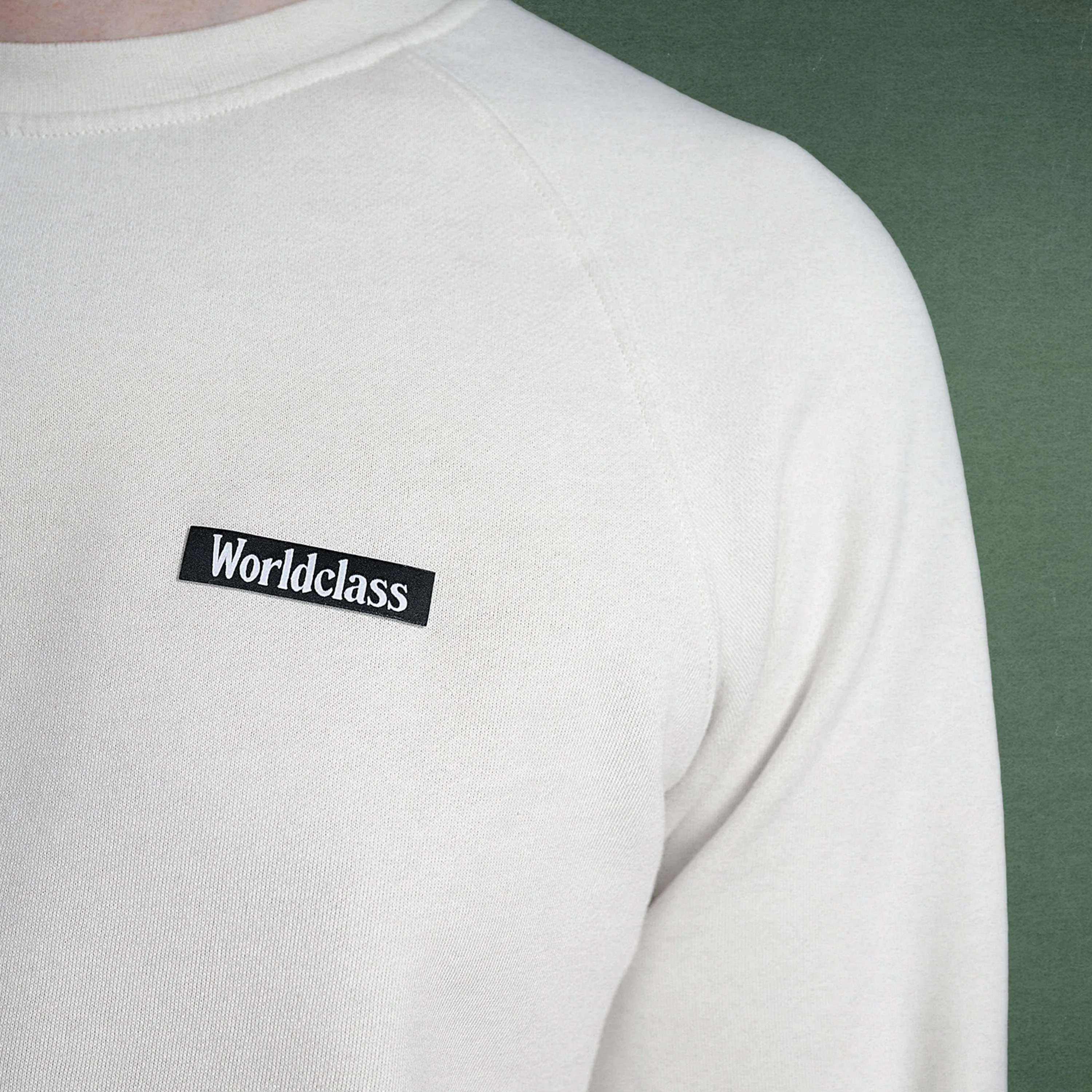 Patch Ecru Sweatshirt sold by Worldclass Clothing product image thumbnail 5