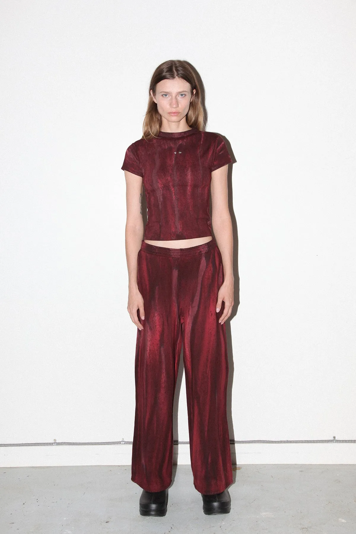 Mineral Dye Sweatpant in Wine sold by KkCo product image thumbnail 2