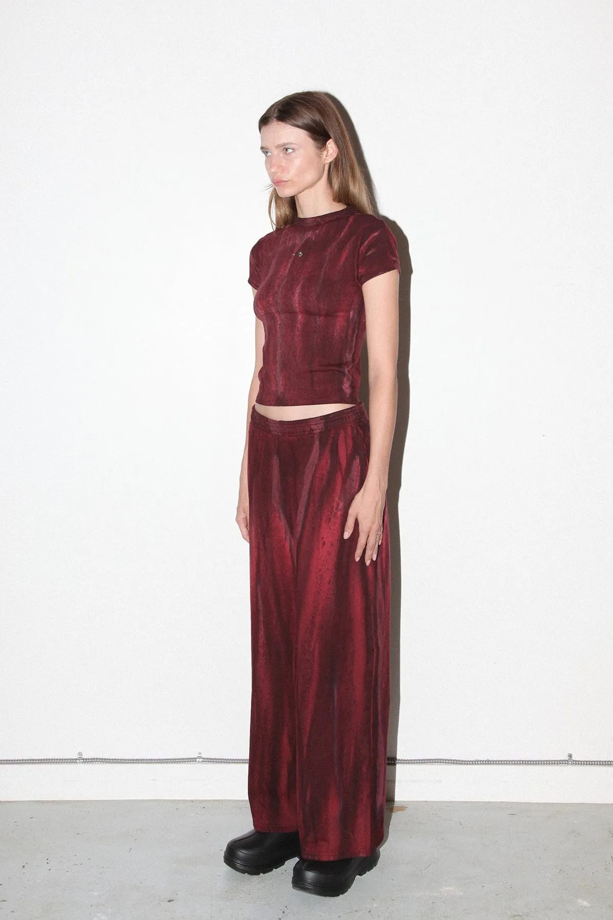 Mineral Dye Sweatpant in Wine sold by KkCo product image thumbnail 3