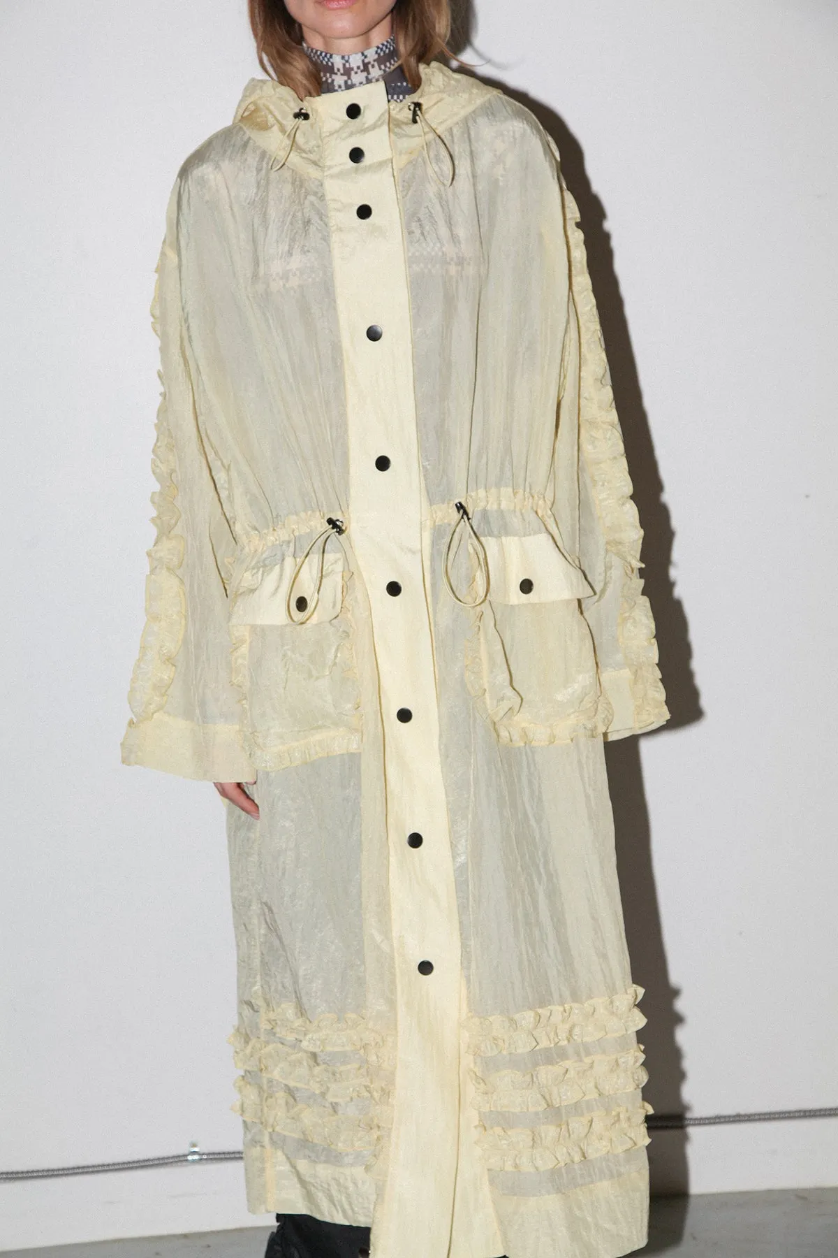 Spiral Windbreaker in Butter sold by KkCo product image thumbnail 3