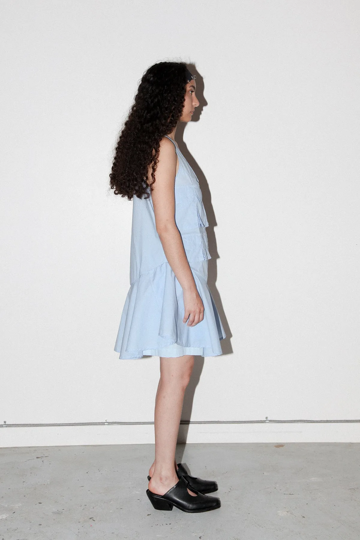 Sprint Dress in Sky sold by KkCo product image thumbnail 5