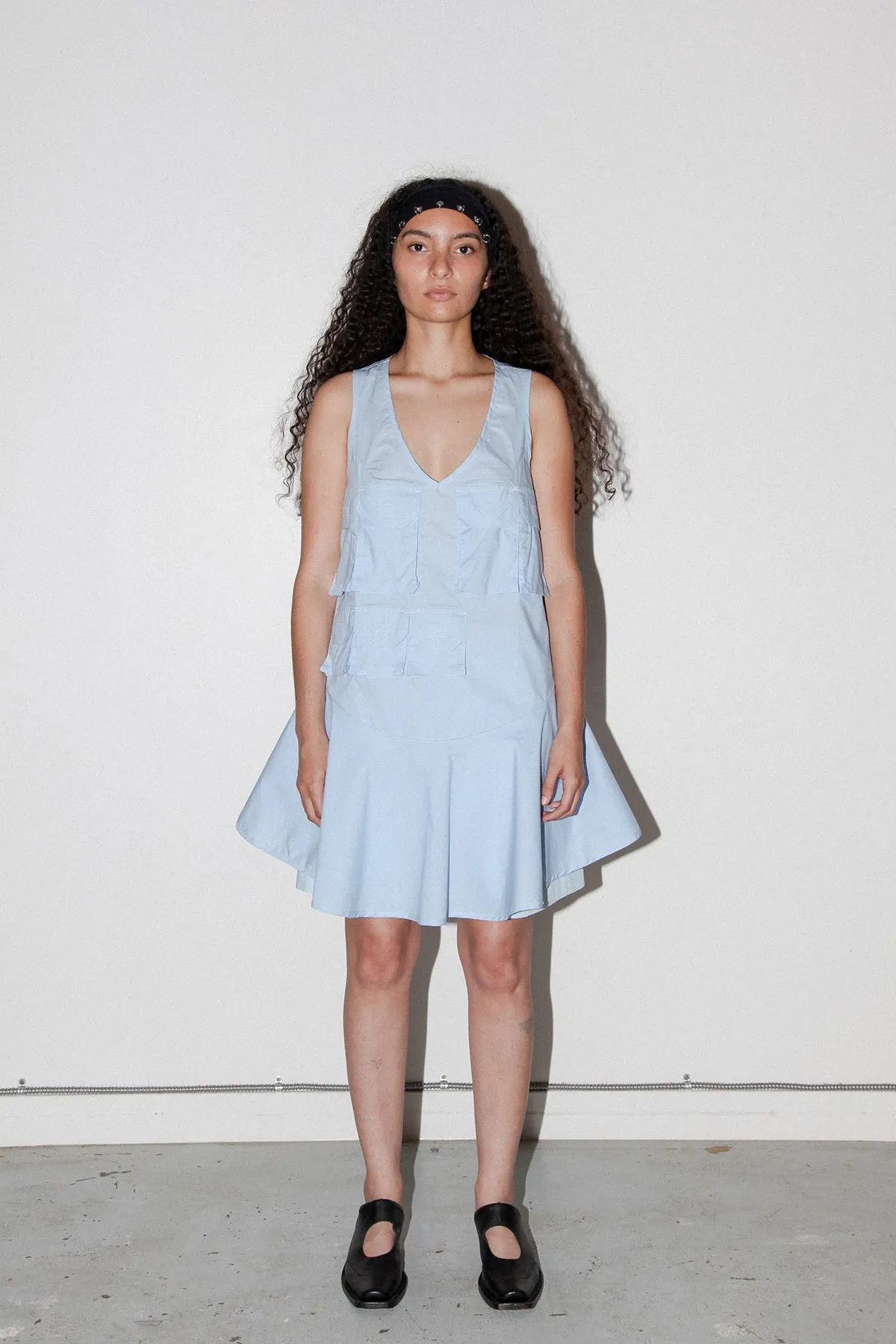 Sprint Dress in Sky sold by KkCo product image thumbnail 3