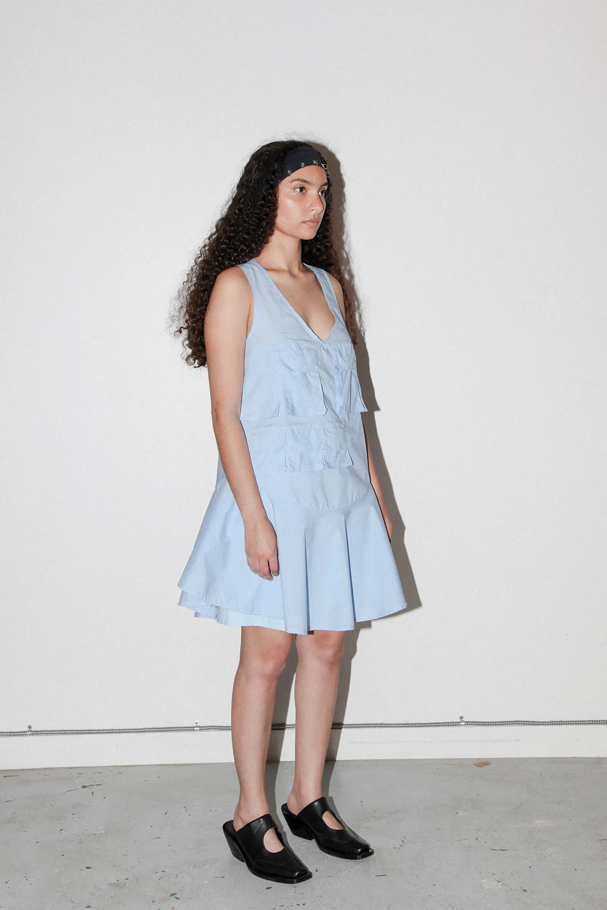 Sprint Dress in Sky sold by KkCo product image thumbnail 4