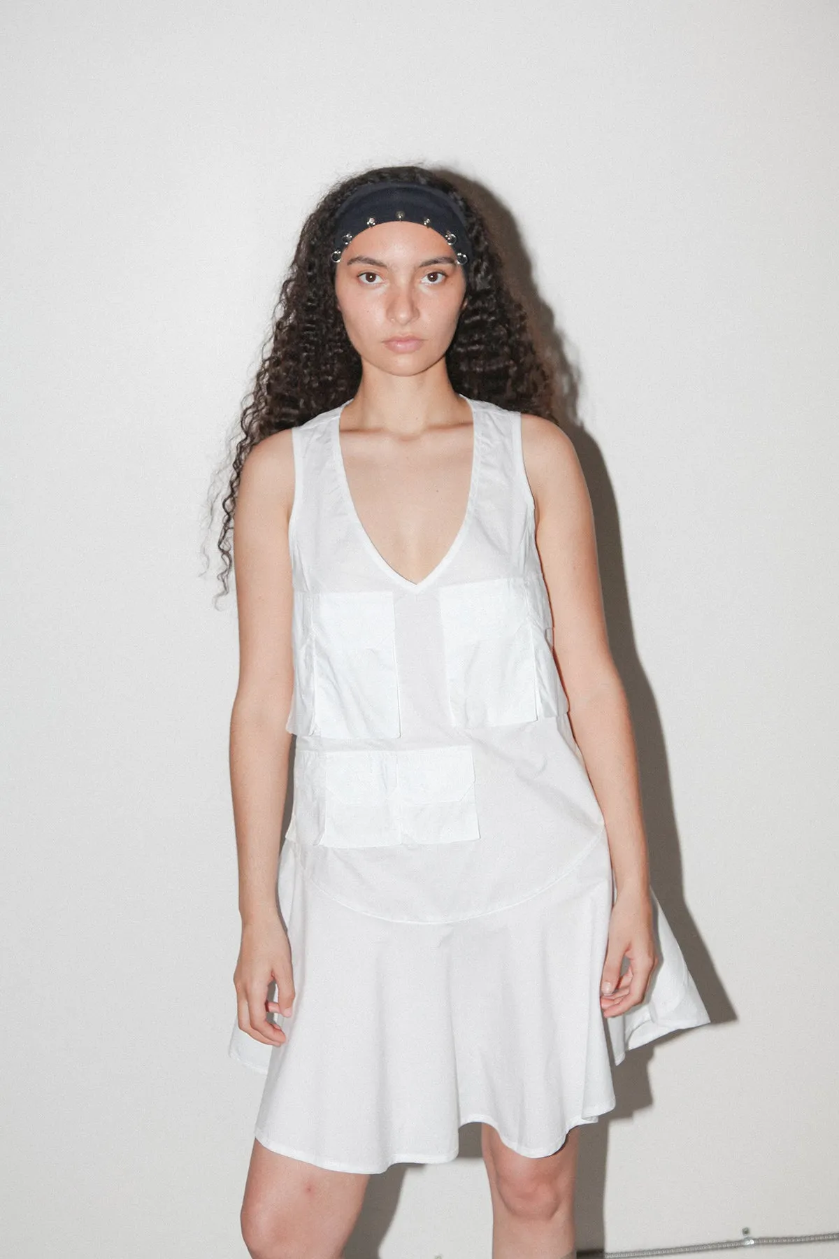 Sprint Dress in Snow sold by KkCo product image thumbnail 2