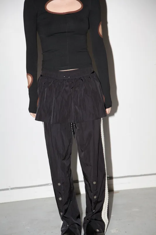 Peplum Apron in Onyx sold by KkCo