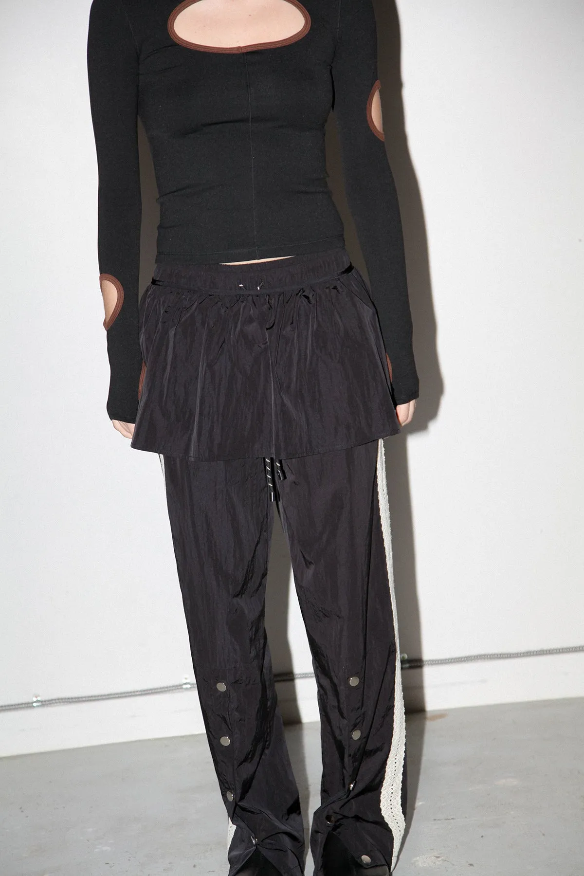 Peplum Apron in Onyx sold by KkCo