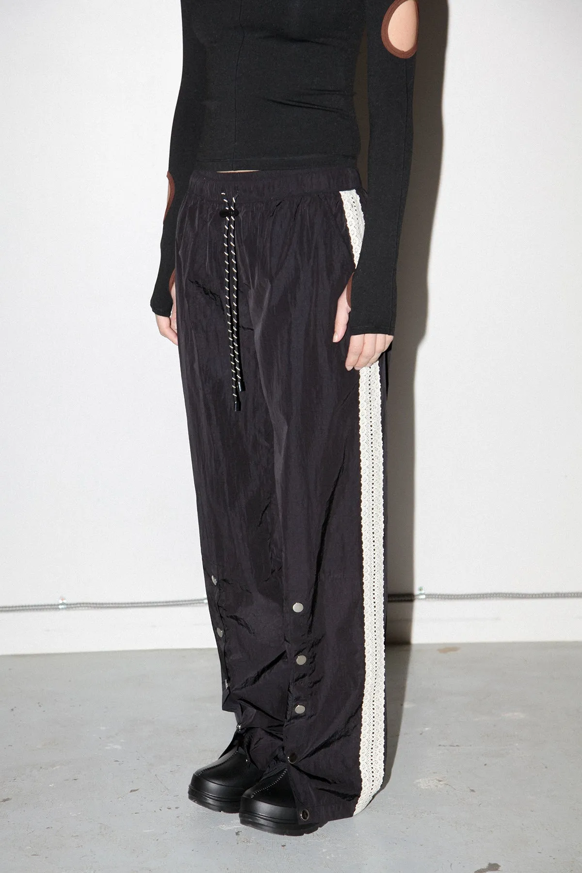 Split Track Pant in Onyx sold by KkCo product image thumbnail 4