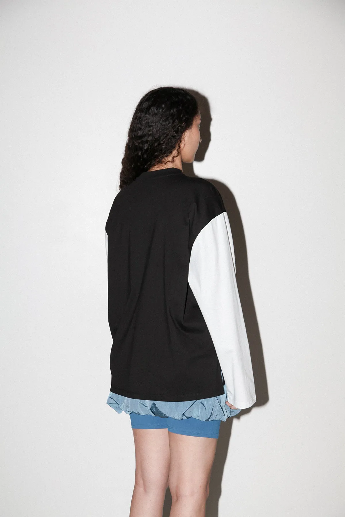 Contrast Box Tee in Black & White sold by KkCo product image thumbnail 5