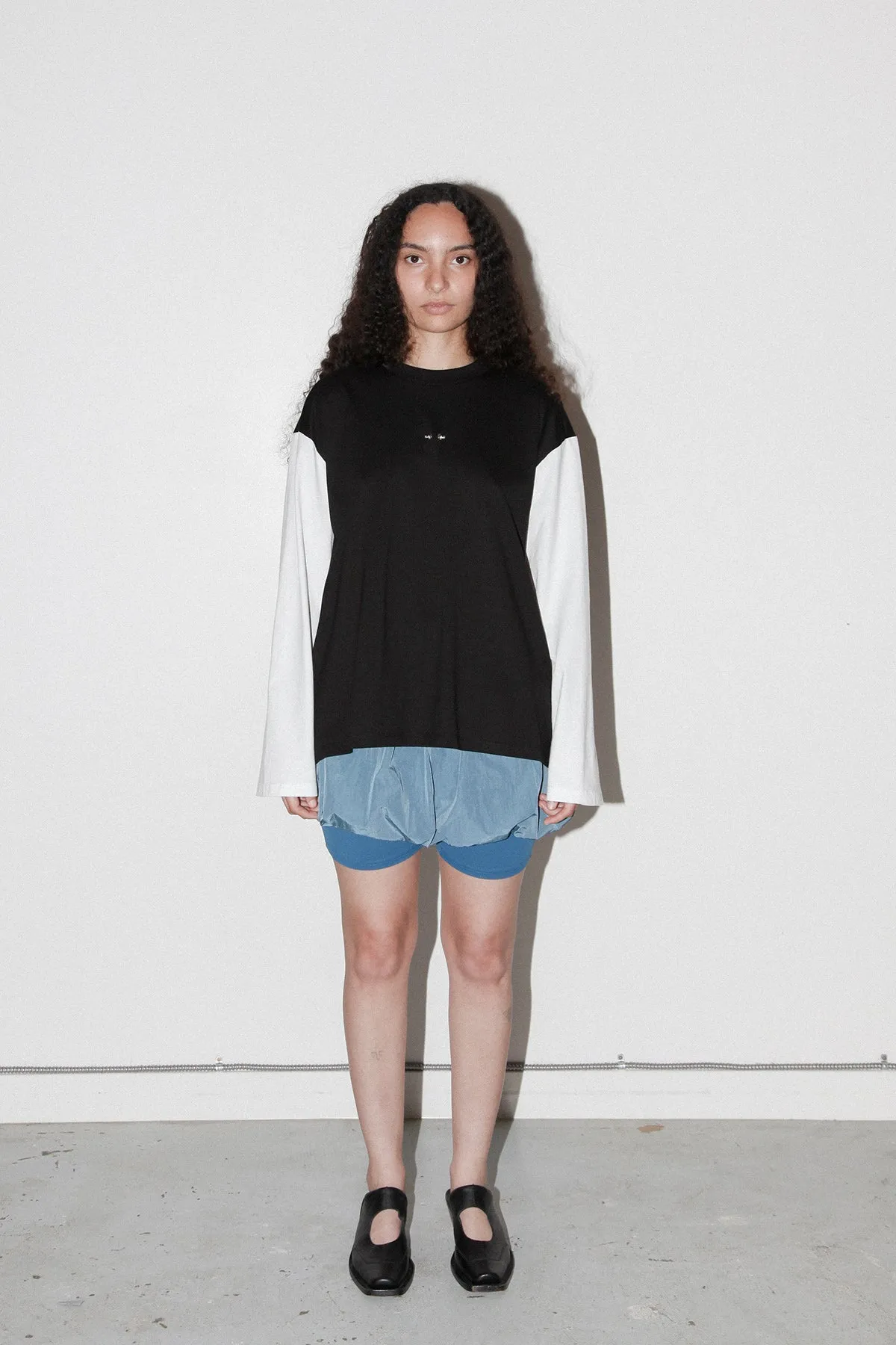 Contrast Box Tee in Black & White sold by KkCo product image thumbnail 3