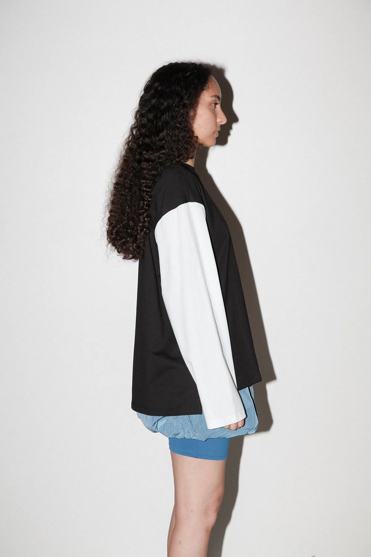 Contrast Box Tee in Black & White sold by KkCo product image thumbnail 4