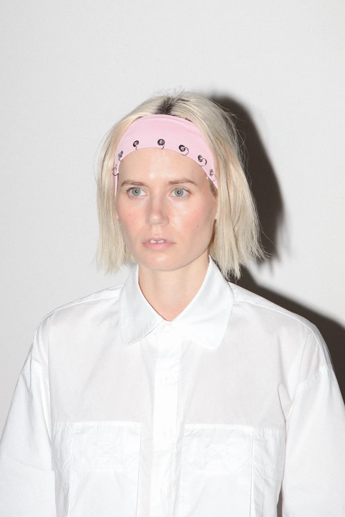 Pierced Headband in Rose Quartz sold by KkCo product image thumbnail 2