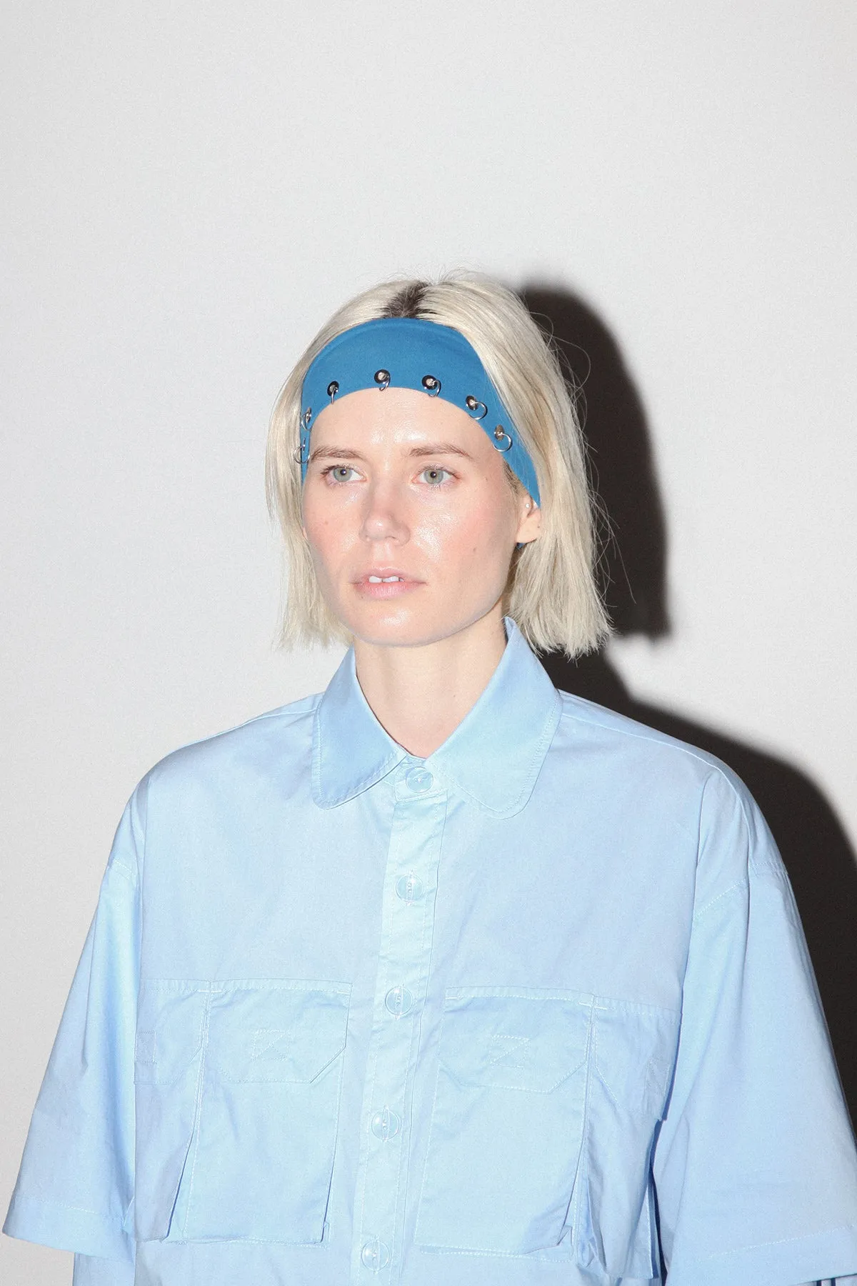 Pierced Headband in Lagoon sold by KkCo product image thumbnail 3