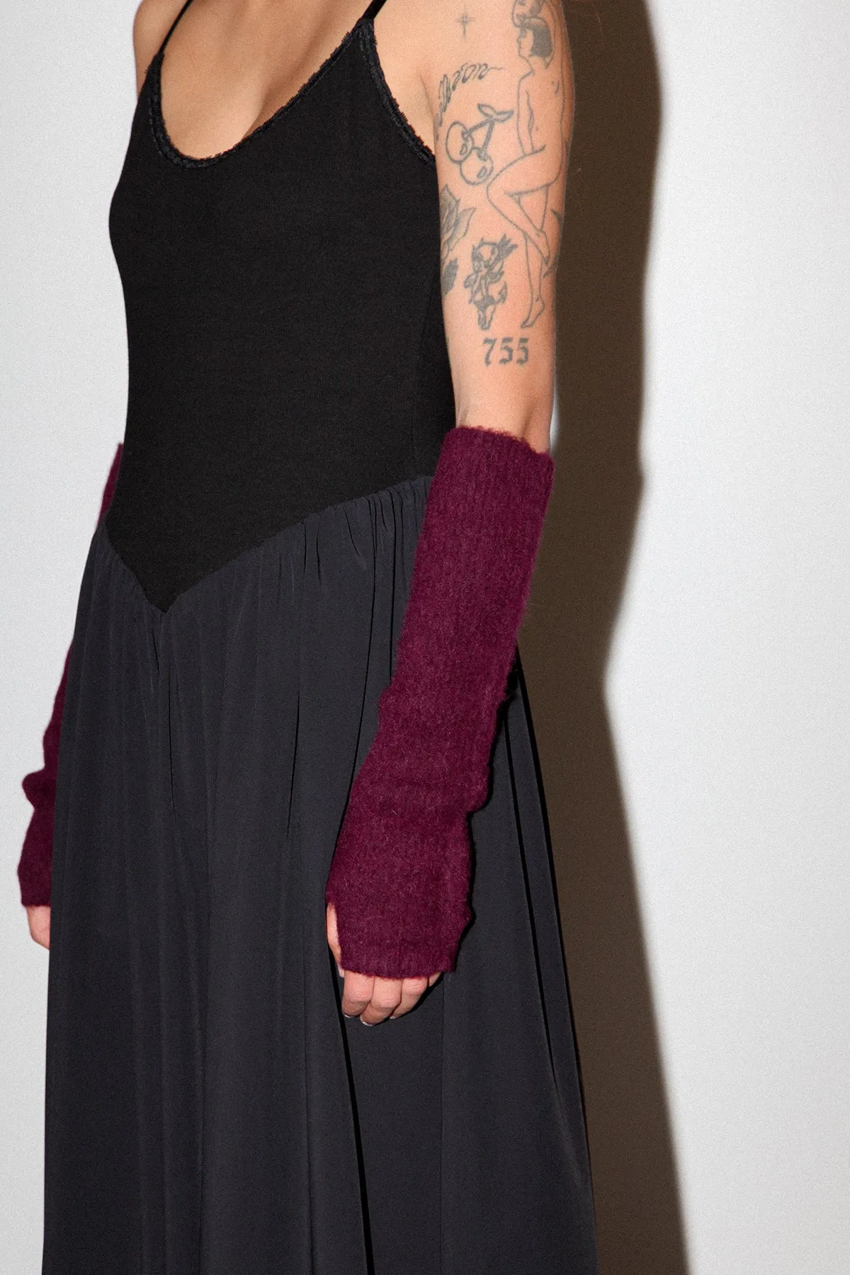 Arm Warmers in Plum sold by KkCo product image thumbnail 3