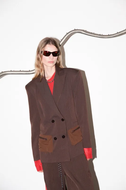 Sport Blazer in Mud sold by KkCo