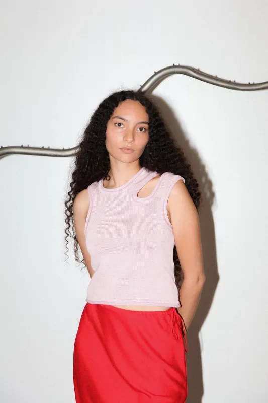 Slash Vest in Blossom made by KkCo