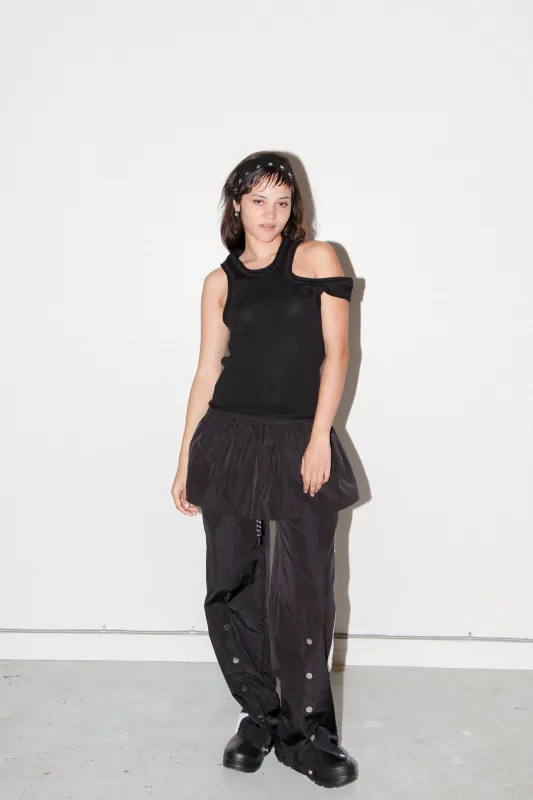 Slash Vest in Onyx made by KkCo