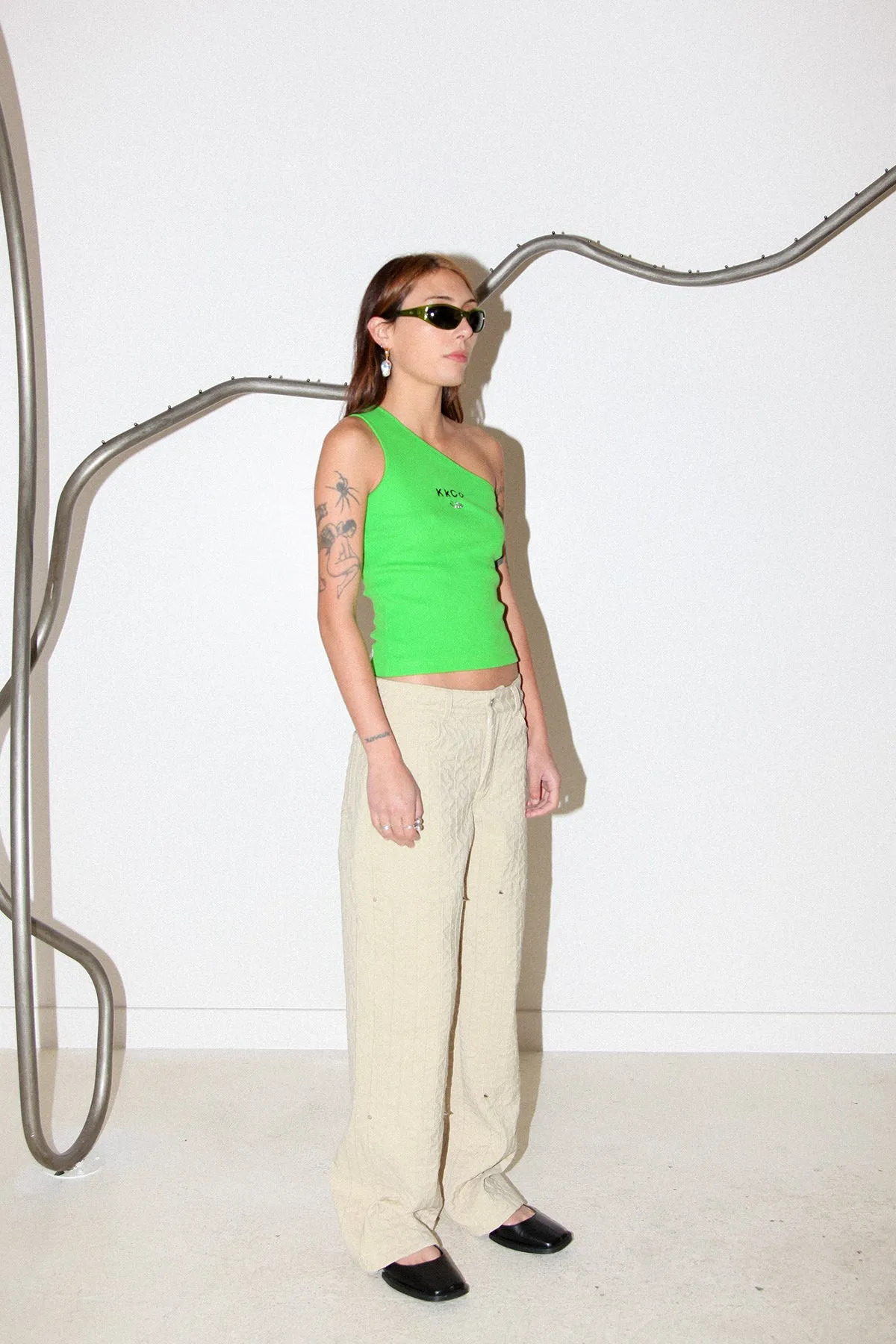 Thorned Double Knee Pant in Juniper Moss sold by KkCo product image thumbnail 3