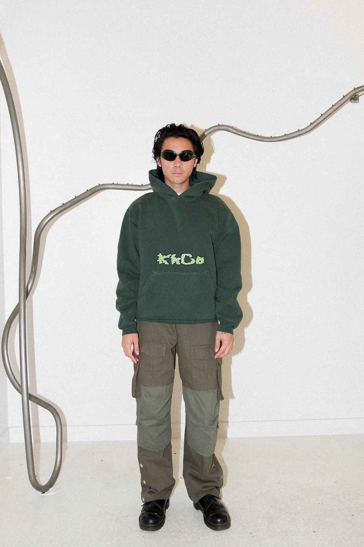 Thorn Hoodie in Forest sold by KkCo product image thumbnail 3