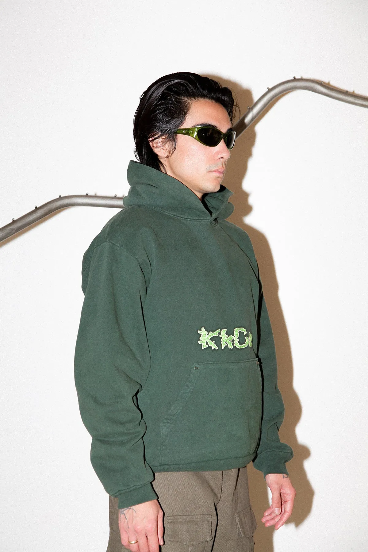 Thorn Hoodie in Forest sold by KkCo product image thumbnail 4