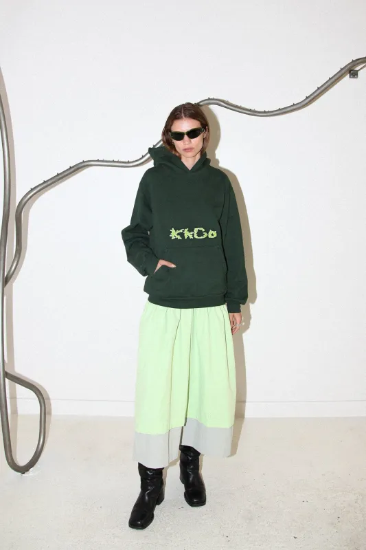 Thorn Hoodie in Forest made by KkCo