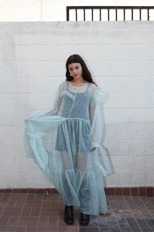 Nine Twenty-Seven Dress in Warped Moss made by KkCo