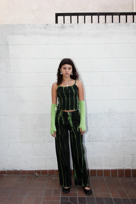 Meteor Pant in Lime Jupiter Dye sold by KkCo