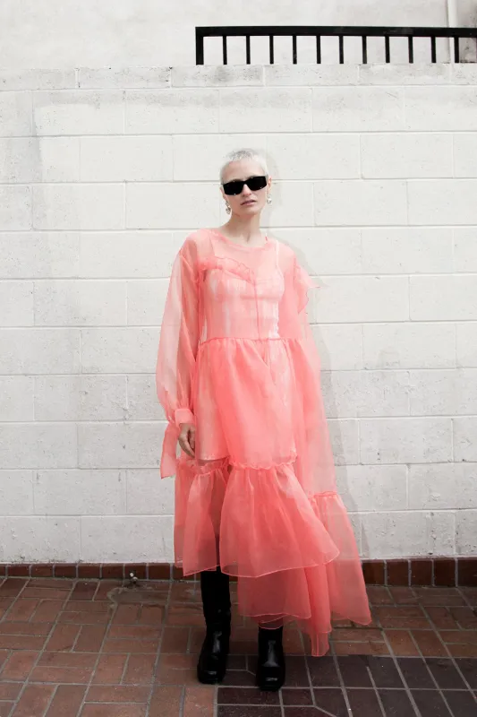 Nine Twenty-Seven Dress in Apricot made by KkCo