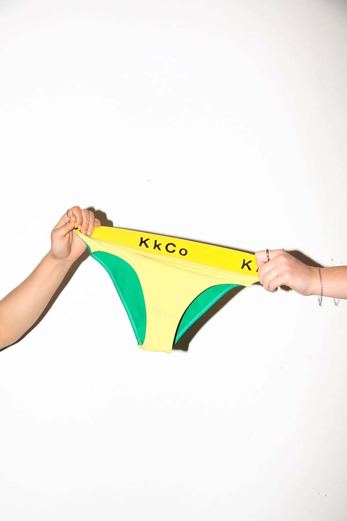 Dag Brief in Lemon & Lime sold by KkCo