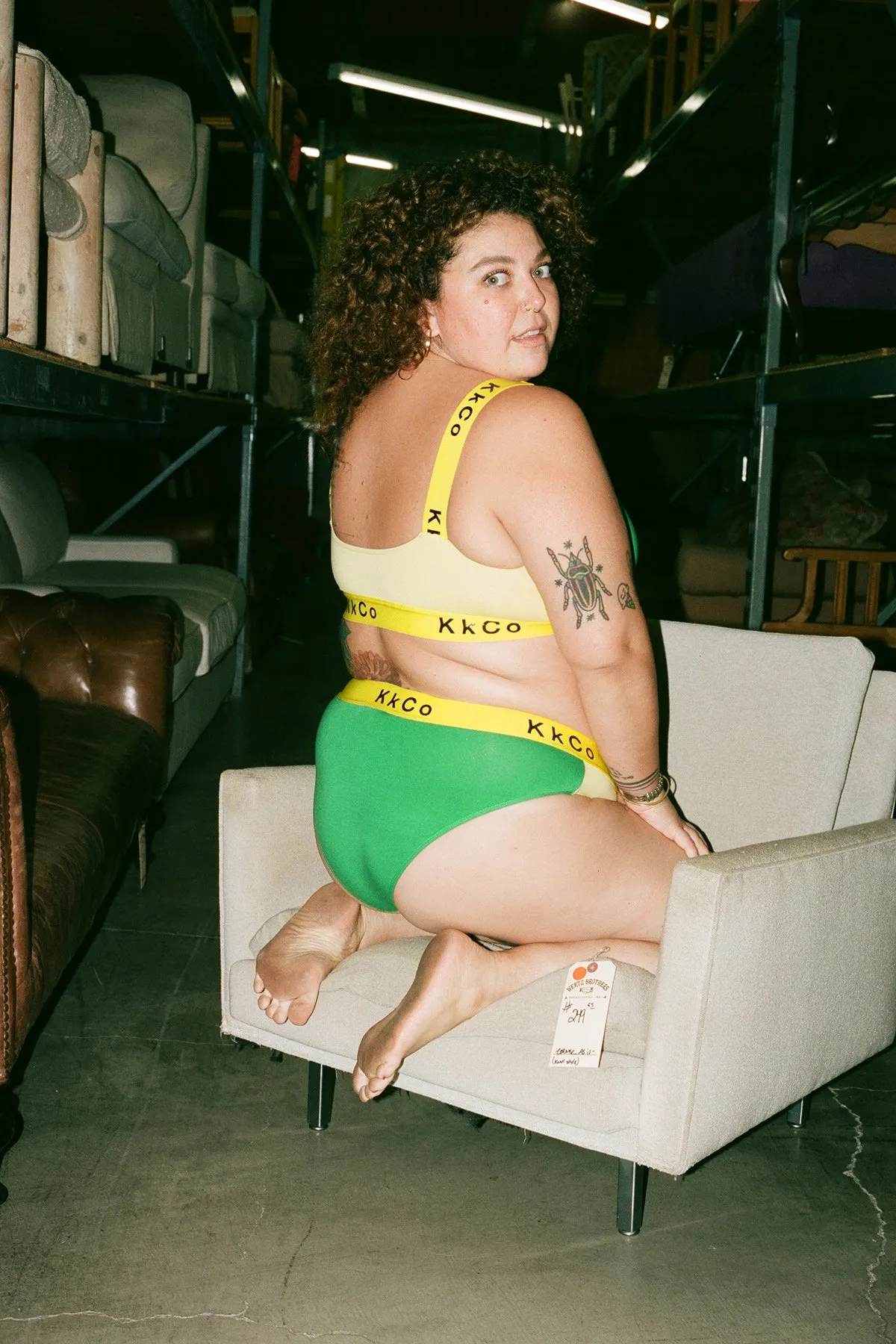 Dag Brief in Lemon & Lime sold by KkCo product image thumbnail 3