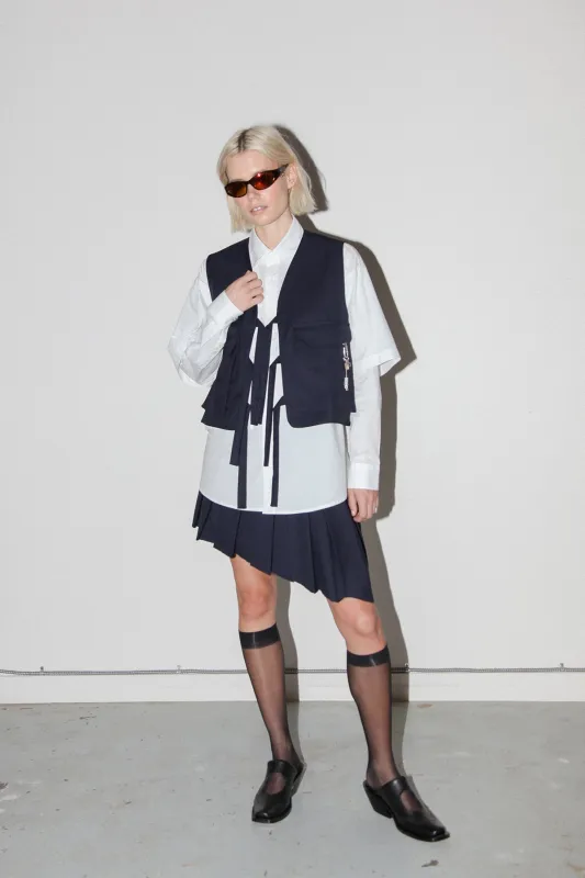 Field Vest in Dusk sold by KkCo