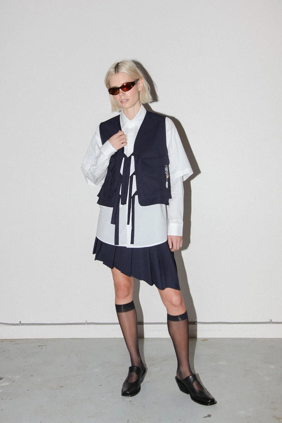 Field Vest in Dusk sold by KkCo