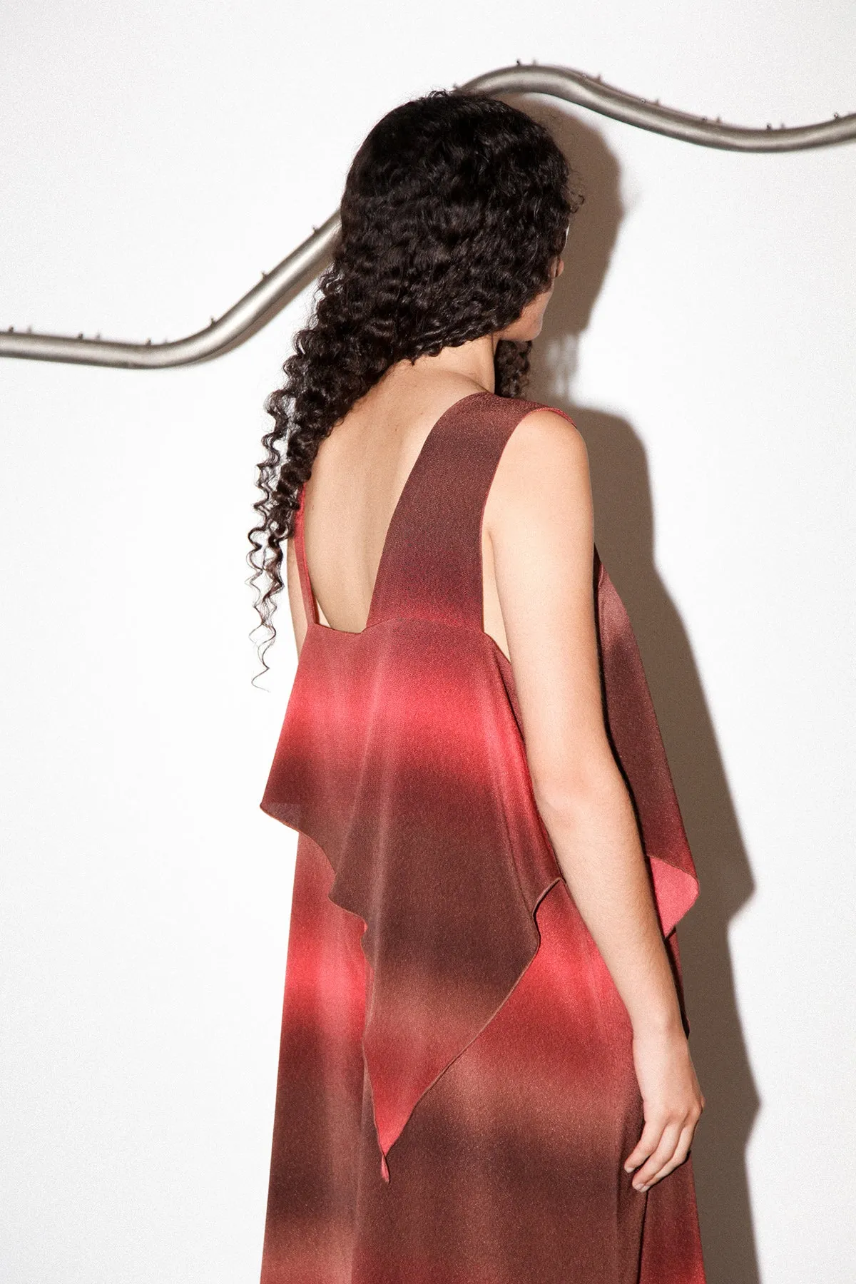 Field Dress in Merlot sold by KkCo product image thumbnail 5
