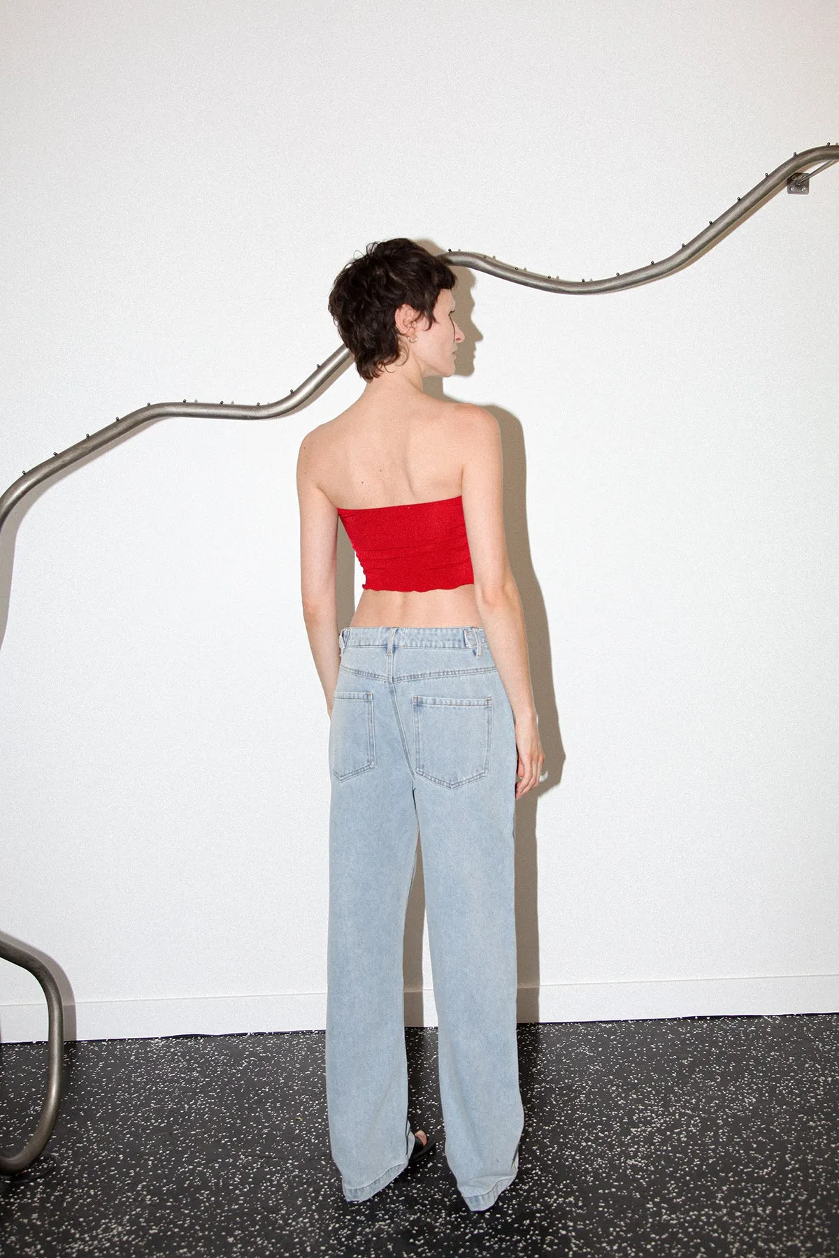 Studio 402 Baggy Denim in Light Wash sold by KkCo product image thumbnail 4